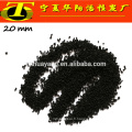 Vendeur de charbon actif Chine Ningxia 4mm